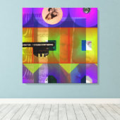 GMT 24H Project Key Beethoven Pop Lijsten S Canvas Afdruk (Insitu (Houten vloer))