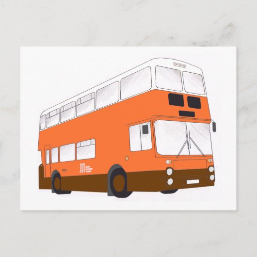 GMT Noordelijke graafschappen Leyland Atlantean 19 Briefkaart (Voorkant)