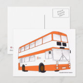GMT Noordelijke graafschappen Leyland Atlantean 19 Briefkaart (Voorkant / Achterkant)