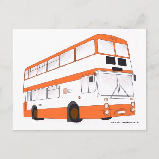 GMT Noordelijke graafschappen Leyland Atlantean 19 Briefkaart (Voorkant)