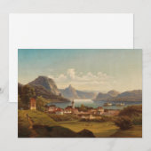 Gmunden mit Schloss Ort | Johann Wilhelm Jankowsky (Voorkant / Achterkant)