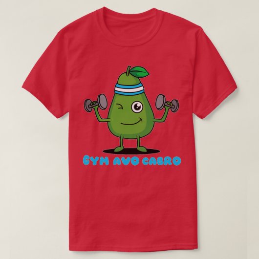 Gmy avocado t-shirt (Design voorkant)