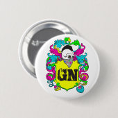 GN-KAT VAN ARM BADGE RONDE BUTTON 5,7 CM (Voorkant /achterkant)