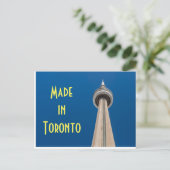 GN-toren in Toronto, Canada briefkaart (Staand voorkant)