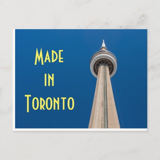 GN-toren in Toronto, Canada briefkaart (Voorkant)