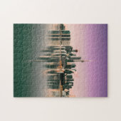 GN-toren toronto Canada Landmark Water Reflection Legpuzzel (Horizontaal)