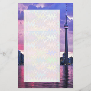 GN-toren: Uitzicht uit Centraal-eiland Toronto Briefpapier