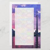 GN-toren: Uitzicht uit Centraal-eiland Toronto Briefpapier (Voorkant / Achterkant)