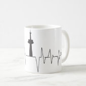 GN Tower Sound Waves Koffiemok (Voorkant rechts)