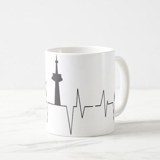 GN Tower Sound Waves Koffiemok (Voorkant rechts)