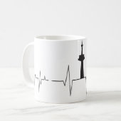 GN Tower Sound Waves Koffiemok (Voorkant links)