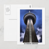GN-TOWER-teken, GN-TOWER TORONTO Briefkaart (Voorkant / Achterkant)