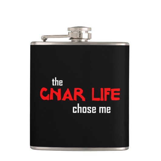 Gnar Life Heupfles (Voorkant)