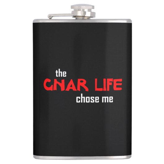 Gnar Life Heupfles (Voorkant)