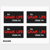 Gnar Life Rechthoekige Sticker (Vel)