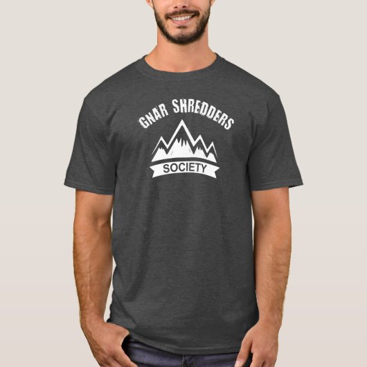 Gnar Shredders Society T-shirt (Voorkant)