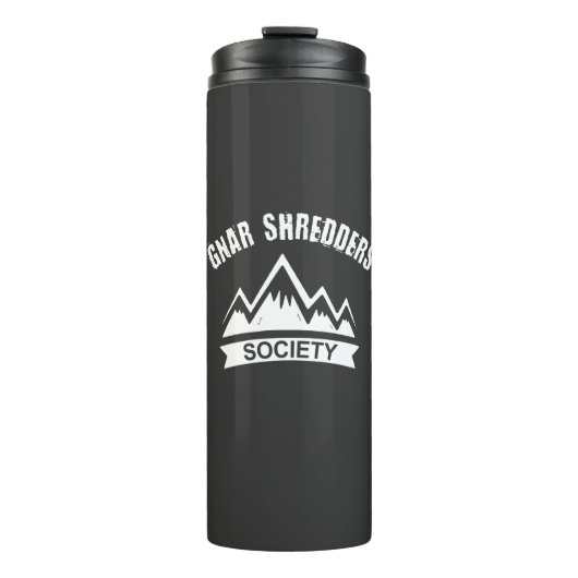 Gnar Shredders Society Thermosbeker (Voorkant)
