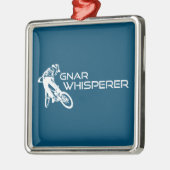 Gnar Whisperer Mountainbiken Metalen Ornament (Links)