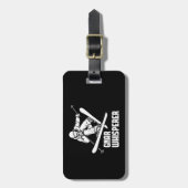 Gnar Whisperer Skiën Bagagelabel (Voorkant verticaal)