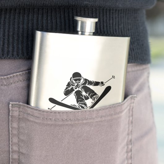 Gnar Whisperer Skiën Flacon (Voorbeeld)