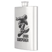 Gnar Whisperer Snowboarden Flacon (Links)