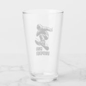 Gnar Whisperer Snowboarden Glas (Achterkant)