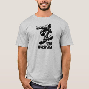 Gnar Whisperer Snowboarden T-shirt