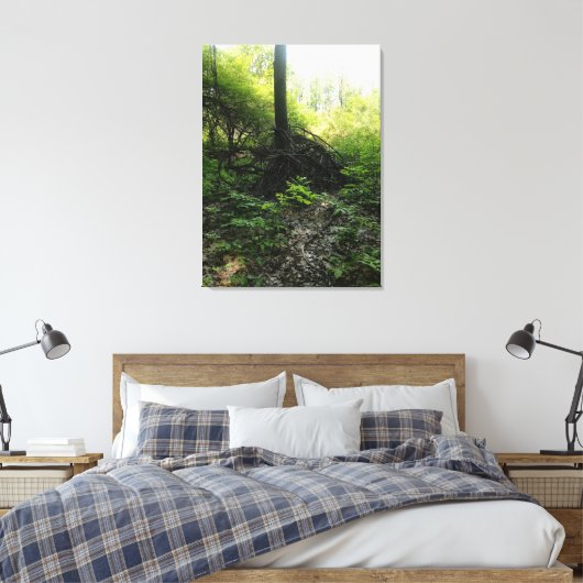 Gnarled-basis Canvas Afdruk (Insitu (Slaapkamer))