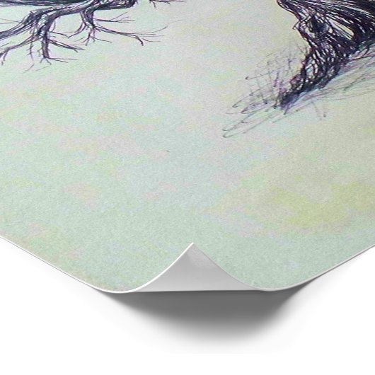 Gnarled-boom Poster (Hoek)