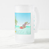 Gnarly Dude Frosted Mok (Voorkant rechts)