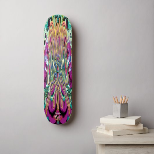 Gnarly g-cat Pro Persoonlijk Skateboard (Muurkunst)