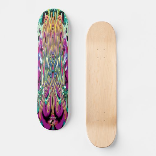 Gnarly g-cat Pro Persoonlijk Skateboard (Voorkant)