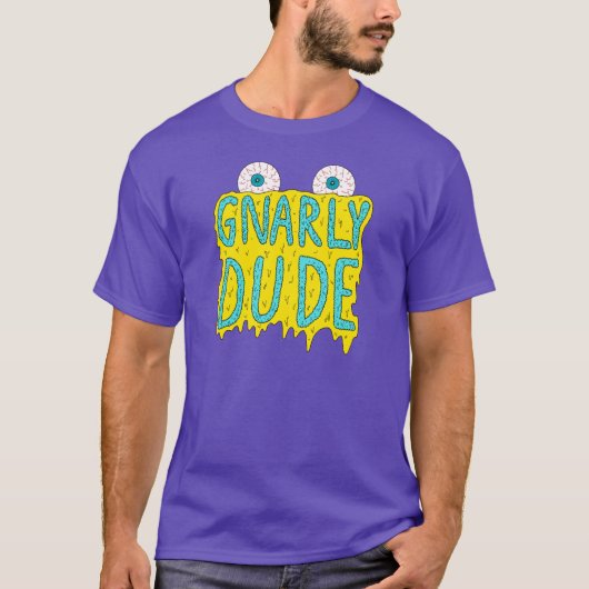 Gnarly Man. T-shirt (Voorkant)