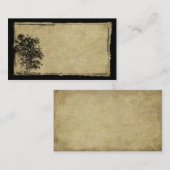 Gnarly Old Tree- Prim Biz-kaarten Visitekaartje (Voorkant / Achterkant)