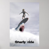 Gnarly ride poster (Voorkant)