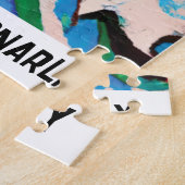 Gnarly Surf Art Legpuzzel (Zijkant)