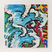 Gnarly Surf Art Legpuzzel (Horizontaal)