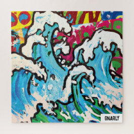 Gnarly Surf Art Legpuzzel