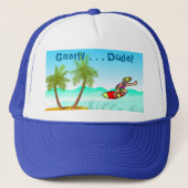 Gnarly Surfer Pet (Voorkant)