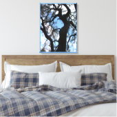 Gnarly Tree Photo Canvas Print (18x24) (Insitu (Slaapkamer))