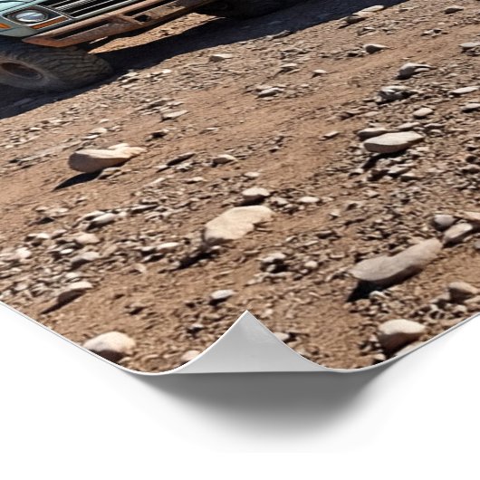 Gnarly  Trucks voor zich uit Poster (Hoek)