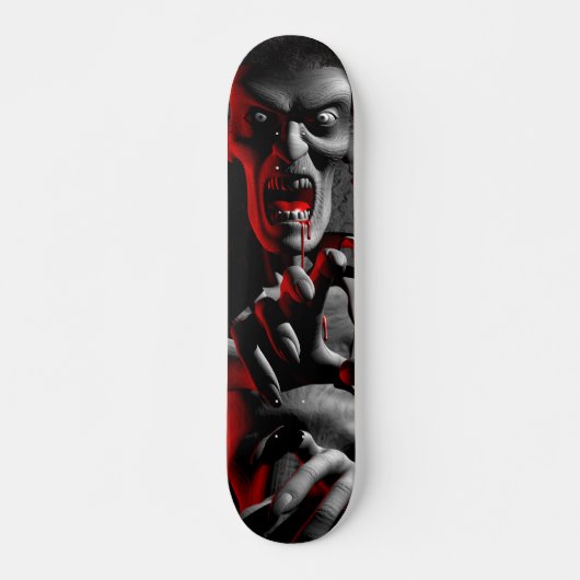 Gnarly zombie skateboard (Voorkant)