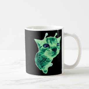 Gnarp Cat Gekke Alien Cat Meme Brainrot Meme Funny Koffiemok