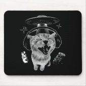 Gnarp Cat Silly Alien Cat Meme Brainrot Funny Meme Muismat (Voorkant)