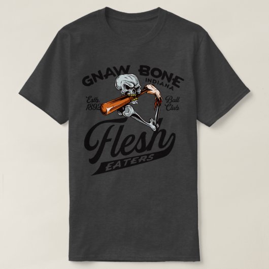 Gnaw Bone Flesh Eaters T-shirt (Design voorkant)