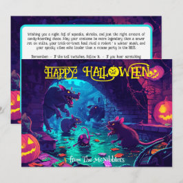 Gnaw-or-Treat: Haunted Underpass Halloween kaart