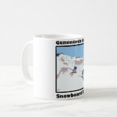 GNE Ski en Snowboard Club Koffiemok (Voorkant links)