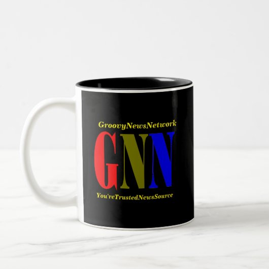 GNN Mok van tweetone koffie (Links)