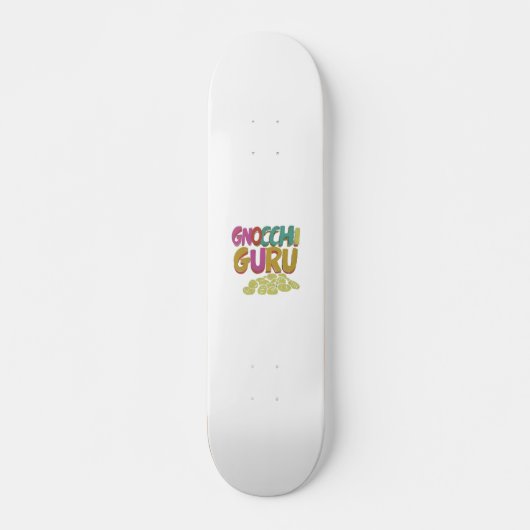 Gnocchi Guru Persoonlijk Skateboard (Voorkant)