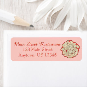 Gnocchi Italiaans-Amerikaanse restaurantrestaurant Etiket